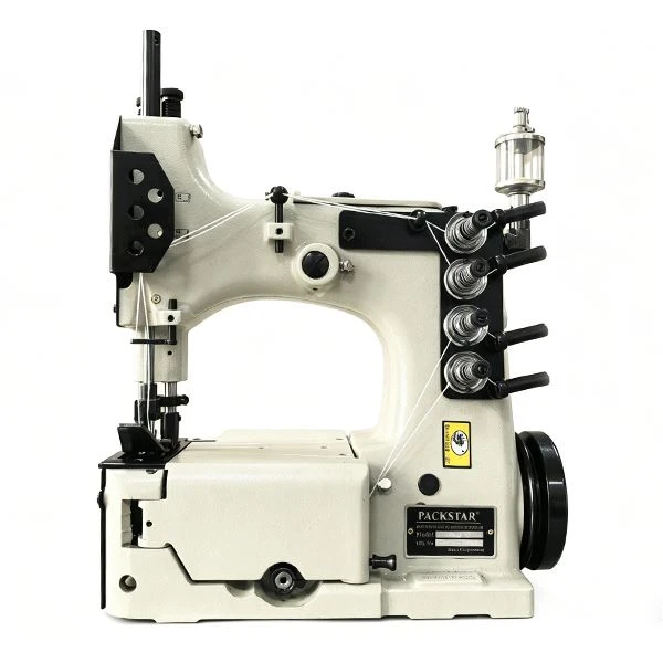 Màquina de cosir de bosses de doble agulla GK35-8